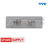 LICENCE PLATE LIGHT FOR VW BORA CADDY CARAVELLE EUROVAN T5 TYC 15-0063-00-2