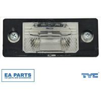 Licence Plate Light for VW BORA GOLF PASSAT B5.5 TIGUAN TYC 15-0535-00-2