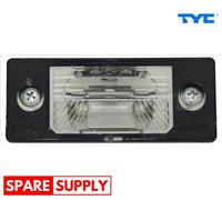 LICENCE PLATE LIGHT FOR VW BORA GOLF PASSAT B5.5 TIGUAN TYC 15-0535-00-2