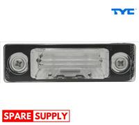 LICENCE PLATE LIGHT FOR VW SHARAN TYC 15-0537-00-2 FITS BOTH SIDES
