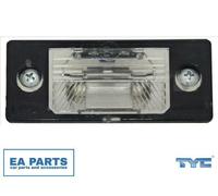 Licence Plate Light for VW TYC 15-0535-00-2 fits Both Sides