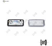 LICENCE PLATE LIGHT L16-210-0001LED FOR FIAT 312A6.000/A4.000 1.0L 2cyl 500 C