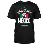 Licenced Canelo Alvarez Team Flag T-Shirt Black