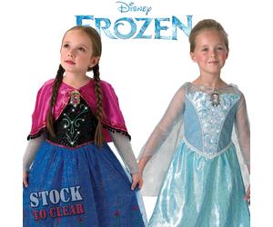 Licenced Disney Frozen Characters Fancy Dress Costumes