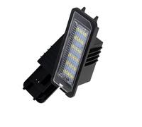 License Lamp Assembly Compatible With Seat For Toledo MK4 For Leon MK3 For Ibiza MK5 Car License Plate Light Kit Automobile Accessories(WHITE)