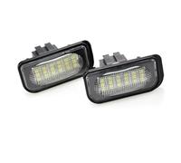License Lamp For Benz For C-Class For W203 For CLK-Class For A209 For W209 For R230 White License PLight Assembly 12V LED Number Plate Lamp Licence Plate Lights