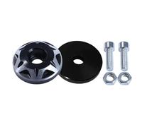 License Plate Bolts, License Plate Screw, License Plate Screw Caps, 2 Pcs Black License Plate Screws, Tag Bolts, Motorcycle License Plate Bolts, Aluminum Alloy