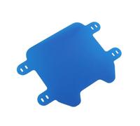 License Plate Bracket Fit For SURRON SURRON Light Bee Light X Bee X Parts Motorcycle Front License Number Plate(Blue)