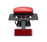 License Plate Bracket Motorcycle License Plate Holder Bracket Rear Tail Tidy For Eliminator Compatible With Suzuki For GSX-8S 2023 2024 2025(Red)