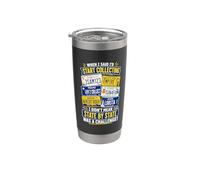 License Plate Collector Road Trip Stainless Steel Insulated Tumbler