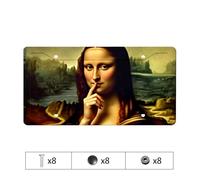License Plate Frame Black Leonardo Da Vinci'S Mona Lisa: A Mysterious Smile License Plate License Plate Frames Stitch License Plate Frame
