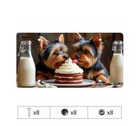 License Plate Frame Black Two Puppies Enjoying A Sweet Treat License Plate License Plate Frames Stitch License Plate Frame