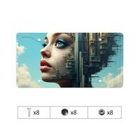 License Plate Frame Black Urban Dreams: A Woman'S Vision Of The Future License Plate License Plate Frames Stitch License Plate Frame