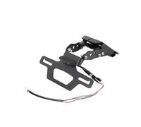 License Plate Frame For Aprilia For RS660 For RSV4 1100 For Tuono V4 660 2020-2025 Folding License Plate Holr Fenr Eliminator Tail Frame LED Light(Type C)