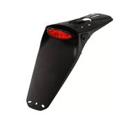 License Plate Holder Black LED / Approved 30° Universal Moto Kawasaki Honda KTM