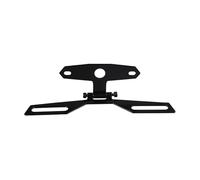 License Plate Holder bracket 1 Piece Metal Plate Frame Holder Adjustable Motorcycle Folding License Plate Holder Tail Rear Light Bracket Mount