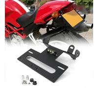 License Plate Holder Bracket For Ducati Monster 900 Cromo 1993 1994 1995 1996 1997 1998 1999 2000 2001 2002 2003 2004 2005 Rear Tail Tidy Fender Eliminator Accessories