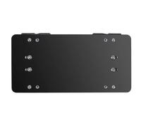 License Plate Holder - Car Frame Accessory | Scratch Resistant License Frame Holder for Truck Trailer | Automotive Plate for Offroad Vehicle | Mounting Bracket for Front Rear Number