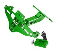 License Plate Holder Compatible With Suzuki For DRZ400E For DRZ400S For DRZ400SM Motorcycle License Registration Plate Bracket Motorbike Rear Adjustable License Plate Mount Holder