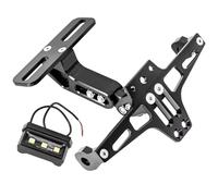 License Plate Holder Compatible With Suzuki For TL1000R For SV1000 For SV1000S For DL1000 Motorcycle License Registration Plate Holder Lamp Holder