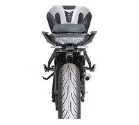 License plate holder compatible with Yamaha Tracer 7 2020-2024 (with flip-up button)