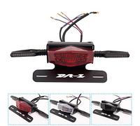 License Plate Holder Fender Eliminator Rear Tail Tidy LED Brake Lights and Turn Signals For Suzuki DRZ400S DRZ400SM DRZ400E (Red)