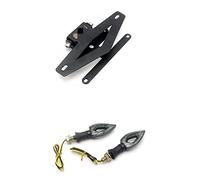 License Plate Holder For Benelli 502C 752S Motorcycle Accessories Rear License Tail Frame Bracket Folding Short Tail Modified Fender License Plate Holder (Color : 752S standard 1)