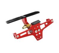 License Plate Holder For BMW For S1000RR 2009-2017 For S1000R 2014-2017 For S1000XR HP4 2014-2017 CNC Rear Tail Tidy Fender Eliminator License Plate Holder Bracket(2)