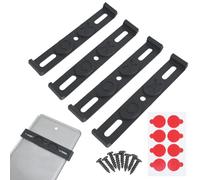 License Plate Holder - Invisible Number Plate Holder | Frameless License Plate Bracket | Weatherproof Car Sign Frame | European License Plate Frame for Front and Rear Car Trailer, Car