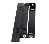 License Plate Holder, License Plate Bracket, Universal Adjustable Carbon Fiber Car License Plate Frame Holder Mount Bracket