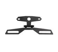 License Plate Holder Motorcycle License Plate Bracket Taillight Mount Support Folding Number Plate Frame Holder Mount Universal Motorbike Accessories