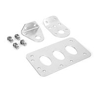 License Plate Holder Motorcycle Side Mount License Plate Bracket Motorcycle Licence Plate Bracket Motorcycle Side Number License Plate Bracket Rear Lamp Tail Light Holder for Cruise Prince (A)