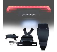 License Plate Holder Tail Tidy Fender Eliminator Registration Bracket With Light Accessories For TRIUMPH Street Twin 900 2016 2017 2018 2019 2020