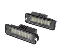 License Plate Lamp For VW For Golf For MK4 For MK5 For MK6 For Passat For CC 2Pcs LED Number License Plate Light 3D0943021A 1J6943021B 3C5943021 Car Rear License Plate Light