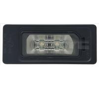 License plate lamp both sides LED 15-0215-00-9 TYC for AUDI A7 Sportback TT A1