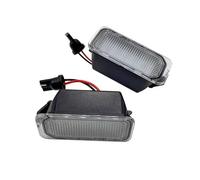 License Plate Light For Jaguar For XJ For X351 2009-2016 For Jaguar For XF For X250 2007-2015 2PCS Error Free White LED License Plate Light Number Plate Lamps