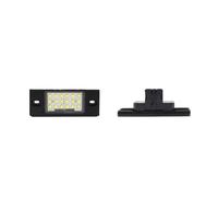 License Plate Light For VW For Golf 4 5 For Passat For B5.5 For Jetta For MK5 For Touareg For Tiguan For Wagon 2pc LED Number License Plate Light Lamp White