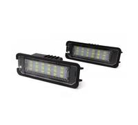 License Plate Light For VW For Passat For Ba6 For CC For Eos For Golf 4 5 6 7 For MK7 For Polo 2pcs Canbus Error Free 12V White LED Car License Plate Light