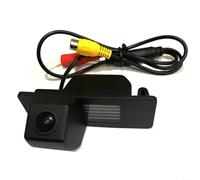 License Plate Light Reverse Camera for Vauxhall MK1 G09, ABS Backup Parking Sensor with Integrated Lamp, Black