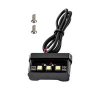 License Plate Lights Waterproof Universal Bright LED Rainproof Lamp | Motorcycle License Plate Light for Outdoor Home Work Travel Survival Hiking Backyard Pathway Driveway Riding Commuting