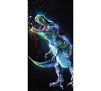 License Sweet Home / Jerry Fabrics Dinosaur Colour Beach Towel