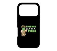 License To Dill Cool Pickle Agent Case for iPhone 17 Pro