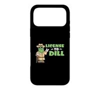 License To Dill Cool Pickle Agent Case for iPhone 17 Pro Max