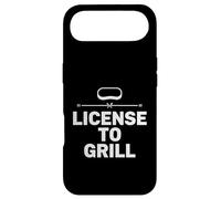 License To Grill Fun Backyard Cooking Chef Style Design Case for iPhone Air
