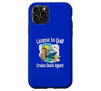 License to Quill Cruise Duck Agent Spying n Hunting for Fun Case for iPhone 11 Pro