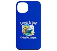 License to Quill Cruise Duck Agent Spying n Hunting for Fun Case for iPhone 13