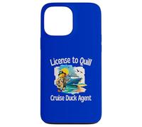 License to Quill Cruise Duck Agent Spying n Hunting for Fun Case for iPhone 13 Pro Max