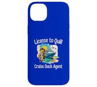 License to Quill Cruise Duck Agent Spying n Hunting for Fun Case for iPhone 14 Plus