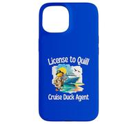License to Quill Cruise Duck Agent Spying n Hunting for Fun Case for iPhone 15