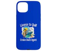 License to Quill Cruise Duck Agent Spying n Hunting for Fun Case for iPhone 15 Plus